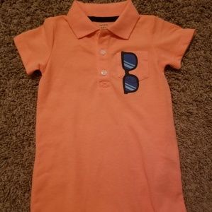 NWOT Carters Polo Romper